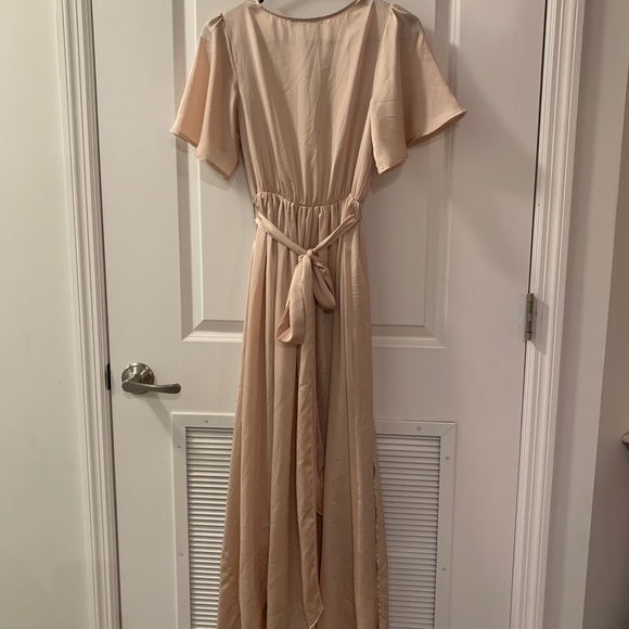 Baltic Born Champagne Gown - Picture 8 of 9